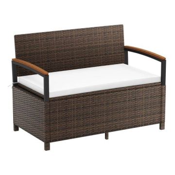 Lauko suoliukas su daiktadėže, 175 l, 47 × 33 × 24 col