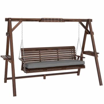 Outdoor swing, 3-seater, 243 × 134 × 170 cm