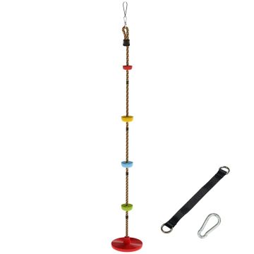 Outdoor swing, 4 climbing rungs, Ø30 × 4 cm