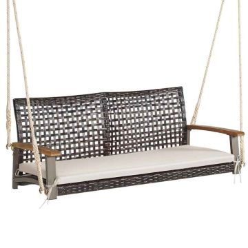 Lauko sūpynės, dvivietės, 130,8 × 68,6 × 54,6 cm