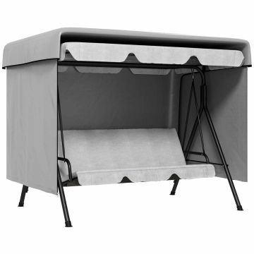 Чехол для уличных качелей Outsunny 215x155x150 см, серый.