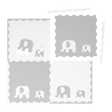Lavinamasis dėlionės kilimėlis Relaxdays 10050265, 4 dalys, 8 kraštų dalys, 60 × 60 × 1 cm