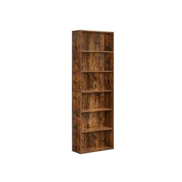 Полка 24x60x178,5см., коричневая