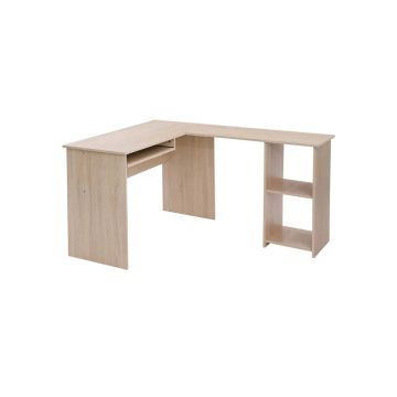 Kampinis stalas LCD810N01 140 x 120 x 75 cm., ąžuolo spalvos
