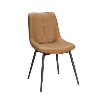 Барный стул 56x50,3x81см., коричневый/черный