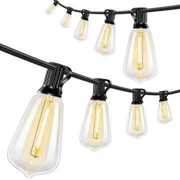 LED garland, 50 bulbs