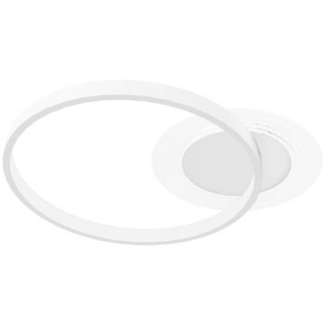 LED ceiling light, 50 × 40 × 7.4 cm