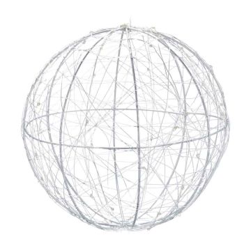 LED šviesos rutulys Relaxdays 10024061.0, Ø 20 × 20 cm
