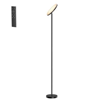 LED toršeras VASAGLE, 30 W, Juoda, 25 × 176 × 25 cm