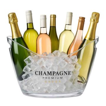 Ledo kibirėlis Relaxdays 10048735.0, 8 l, 34,5 × 25,5 × 25 cm