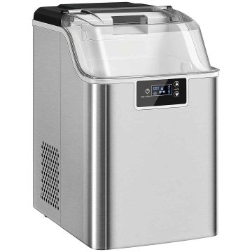 Ice cube maker, 20 kg per day, 33.5 × 39 × 24 cm
