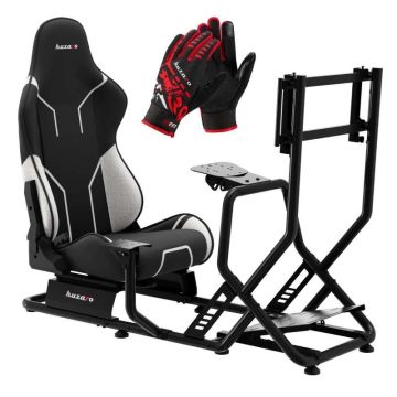 Racing simulator cabin Huzaro Speed ​​6.0, with monitor holder, 83 × 52 × 57 cm