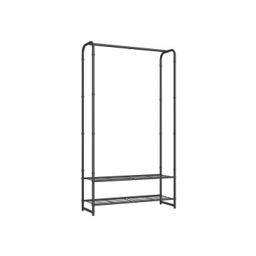 Drabužių kabykla 29x73x158,4cm., juodos spalvos