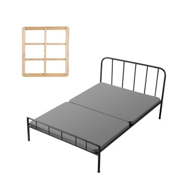 Bed slats VEVOR CB002, 2 parts, Grey, 190 × 133 × 3.8 cm
