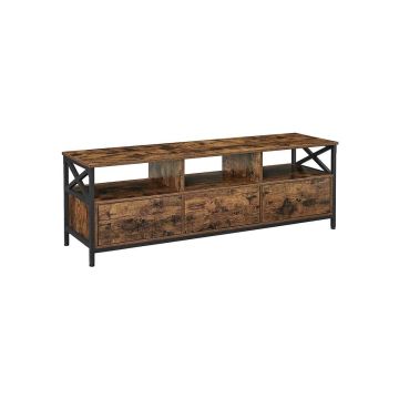 TV spintelė LTV301B01 147 x 40 x 50 cm., rudos/juodos spalvos
