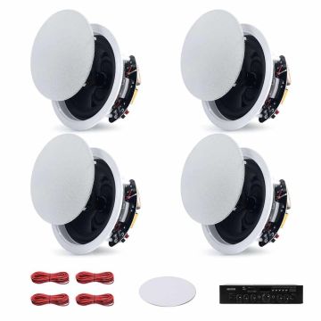 Ceiling speakers VEVOR 645, 4 pcs, Ø 165.1 × 190 mm