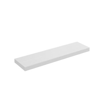 Полка настенная 20x80x3,8см., белая