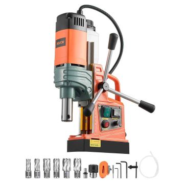 Magnetic drill VEVOR 8880E, 6 bits