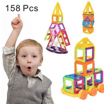 Magnetic Construction Set, Multicolored