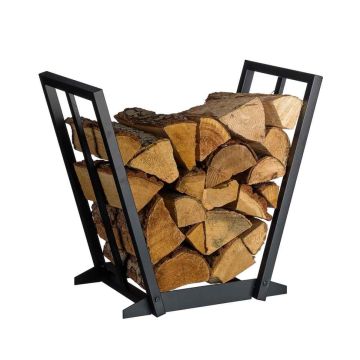 Malkų stovas Relaxdays, V formos, Juoda, 62 × 55,5 × 35 cm