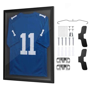 T-shirt frame VEVOR ZSK-315-W, vertical, Black, 80 × 60 × 2.5 cm