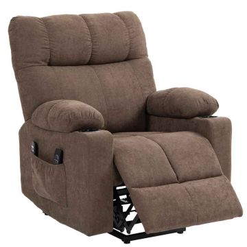 Массажное кресло Homcom 91x95x108см, коричневого цвета