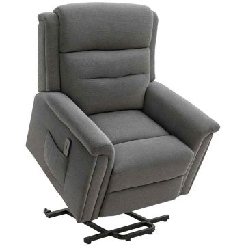 Массажное кресло Homcom 92x87x108см, серого цвета