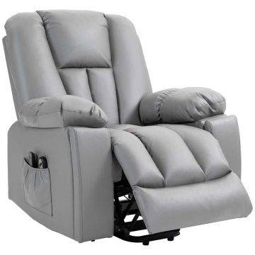 Массажное кресло Homcom 94x96x106см, серого цвета