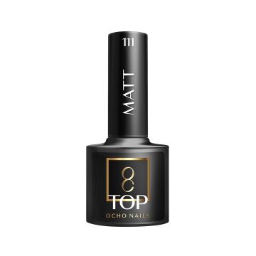 Matte nail top coat OCHO NAILS TOP MATT NO WIPE