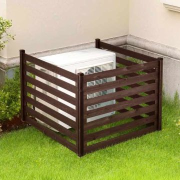 Wooden privacy fence VEVOR SS001, 3 panels, 123 × 94.5 cm