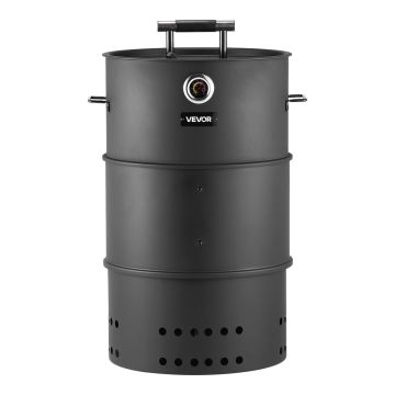 Угольная коптильня VEVOR KY8547MFS, 2 решётки, 56,5 × 87 × 48 см