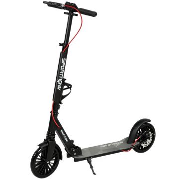 City scooter, for adults, foldable, 91 × 39 × 86/94/100 cm