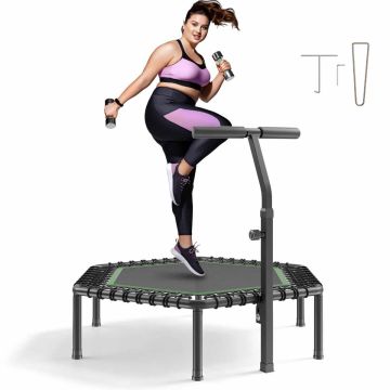 Mini trampoline VEVOR TX-B6390-48in+T, 3 height positions