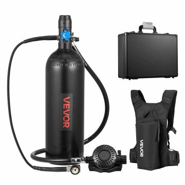 Mini diving cylinder VEVOR S700PLUS-EU, 2 l, Ø 11.15 × 35.5 cm
