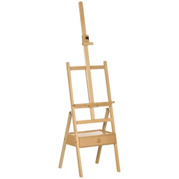 Мольберт Vinsetto 43,5x43x190см, светло-коричневый