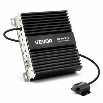 Автомобильный моноблок VEVOR CB-800D-C, 800 Вт, 1 канал, 1/2/4 Ω, 213 × 225,5 × 59 мм