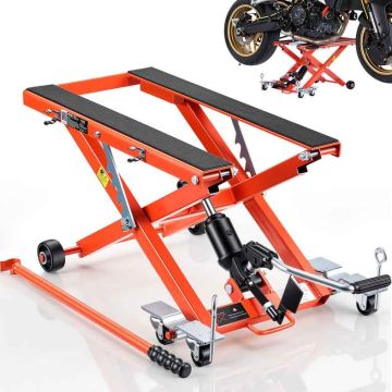 Motorcycle jack VEVOR JL-M01108, 499 kg, 293 × 67 × 23 cm