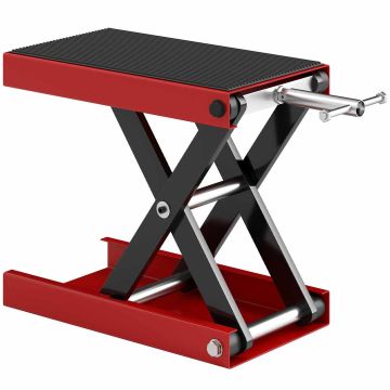 Motorcycle lift, up to 500 kg, 41.5 × 23.5 × 10–37 cm