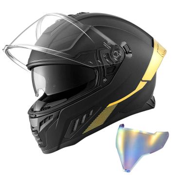 Motorcycle helmet VEVOR V-822, double visor
