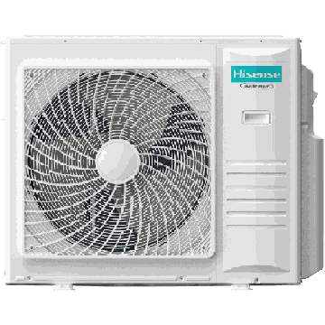 Multisplit sistemos lauko blokas Hisense 5AMW105U4RQC, iki 5 vidinių blokų