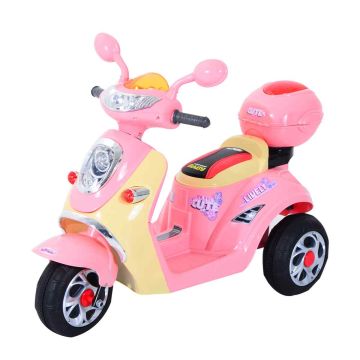 Elektrinis motociklas vaikams Homcom 108x51x75cm., įvairių spalvų