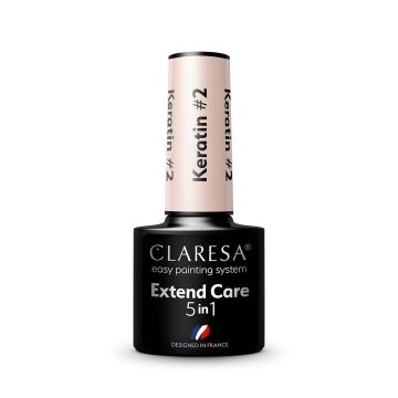 Гибридная база для ногтей CLARESA Extend Care 5 in 5 Keratin #2