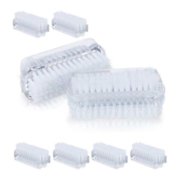 Nagų šepečių rinkinys Relaxdays, 8 vnt, 3,5 × 8,5 × 3,5 cm