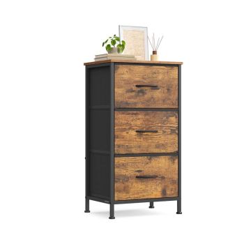 Naktinis staliukas SONGMICS, 4 stalčiai, 39,6 × 73,7 × 30 cm
