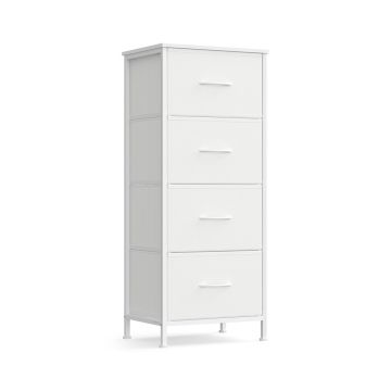 SONGMICS bedside table, 4 drawers, 39.6 × 95.2 × 30 cm