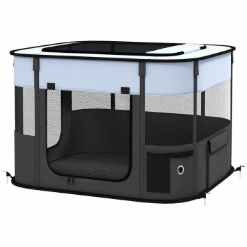 Клетка для собаки PawHut 74x60x45см, тёмно-серого цвета