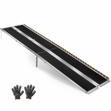 Пандус для инвалидной коляски VEVOR HXZDPD120, складной, 304,5 × 74,5 × 7,5 см