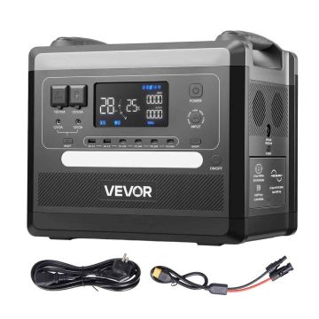 Portable electric VEVOR Q2400Pro, 2160 Wh, 39 × 28.1 × 34.3 cm
