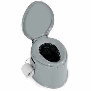 Portable toilet, 40.64 × 49.53 × 34.29 cm
