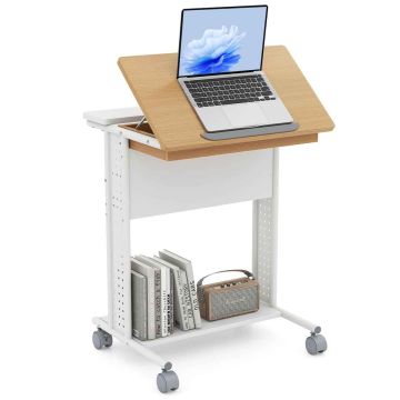 Laptop table, With wheels, 60 × 75 × 50 cm